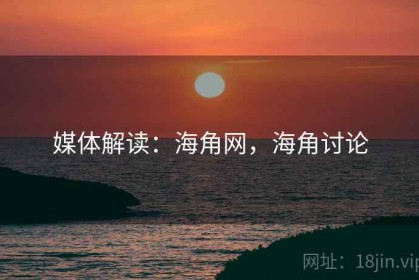 媒体解读：海角网，海角讨论