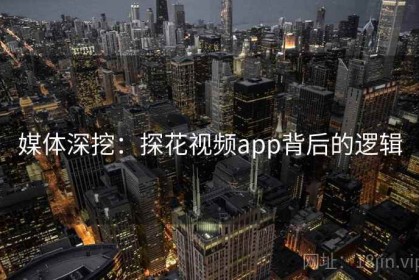 媒体深挖：探花视频app背后的逻辑