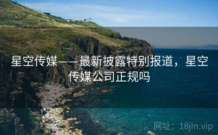 星空传媒——最新披露特别报道，星空传媒公司正规吗