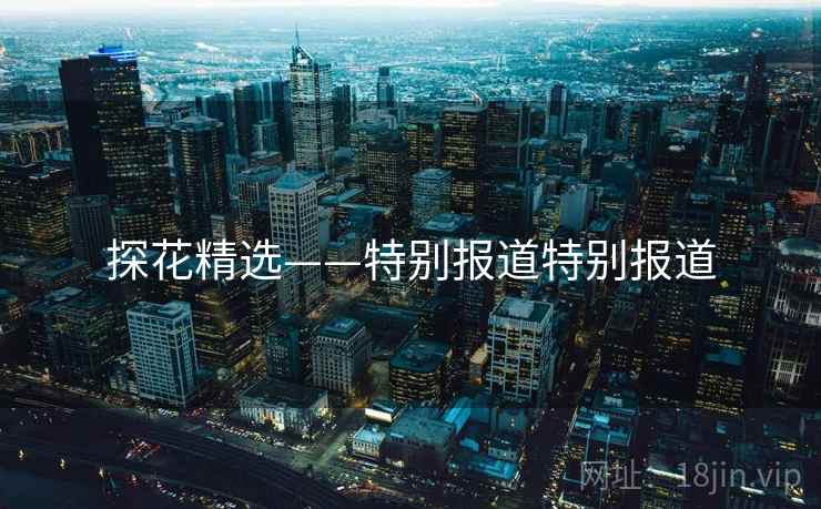 探花精选——特别报道特别报道