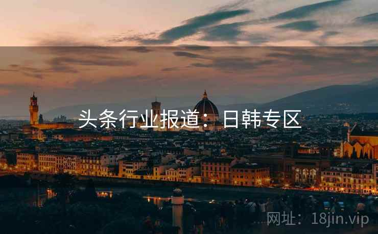 头条行业报道：日韩专区